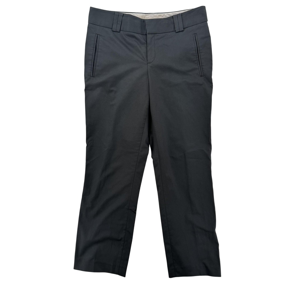 Banana Republic Pants Womens 4 Black Martin Fit Stretch‎ Work Office Career